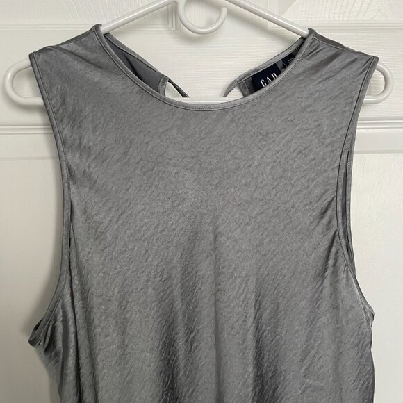 Gap Silver Maxi Dress - Picture 6 of 10